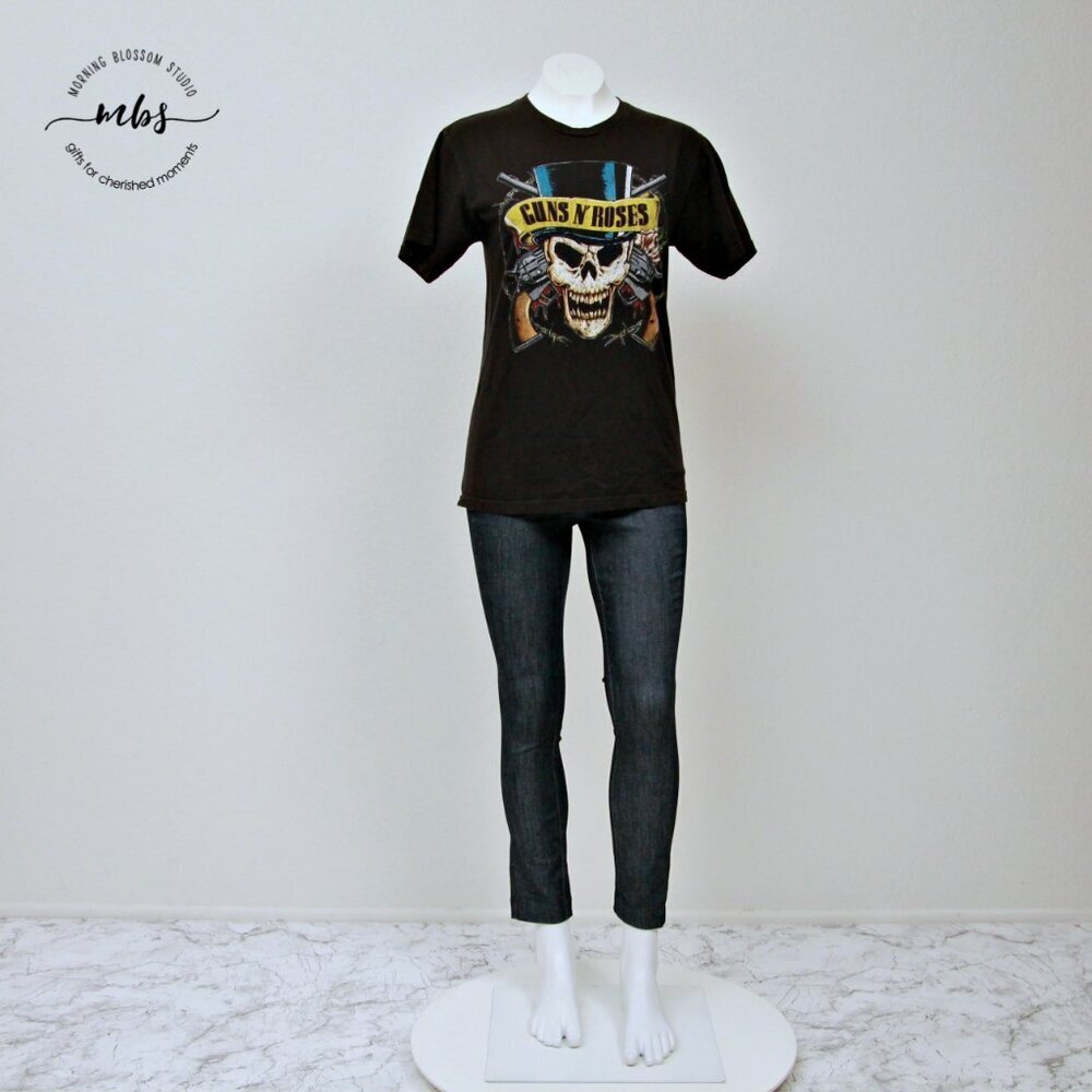 Bravado Guns N' Roses‎ Use Your Illusion '91 Graphic Crew Neck T-Shirt